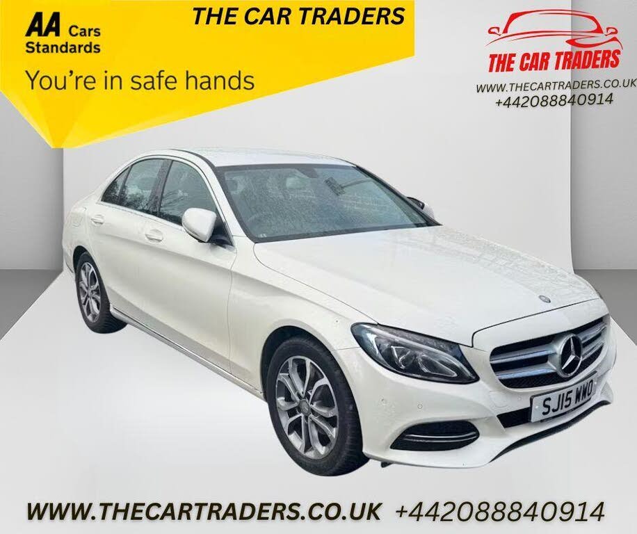2015 Mercedes-Benz C-Class 2.0 C200 Sport (184ps) (s/s) Saloon 4d 7G-Tronic Plus