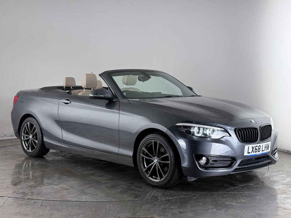 2018 BMW 2 Series 1.5 218i Sport (136bhp) Convertible 2d