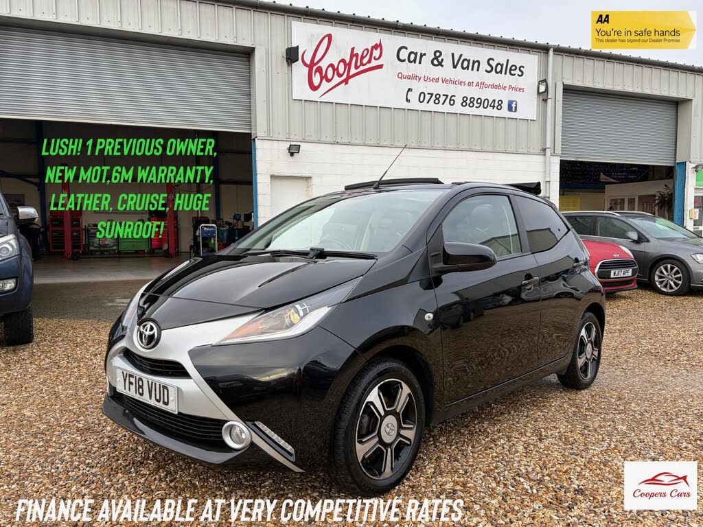 2018 Toyota AYGO 1.0 VVT-i x-clusiv3 (71bhp)