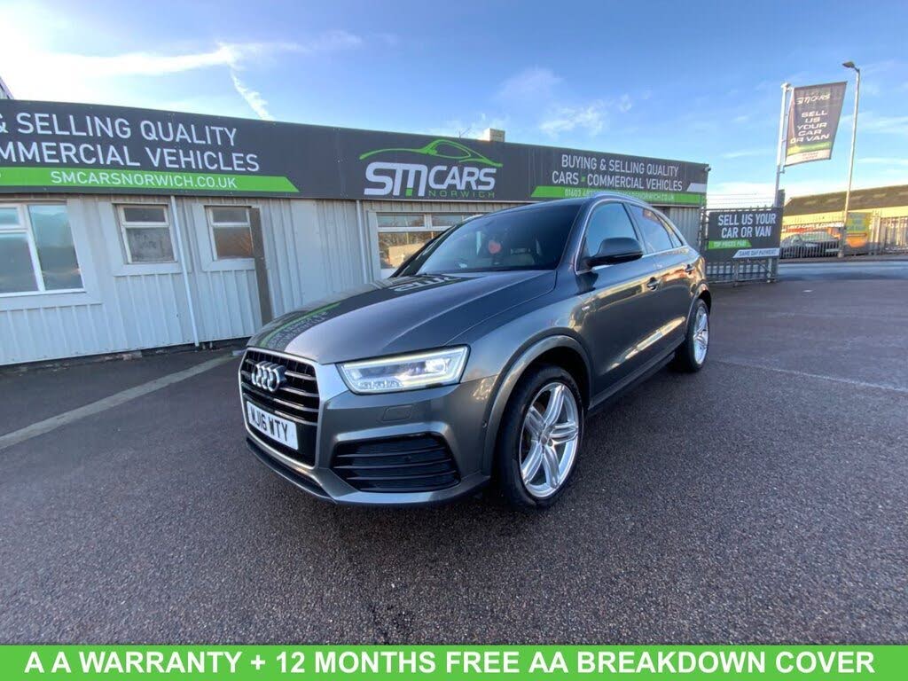 2016 Audi Q3 2.0 TDI quattro S Line Plus (184ps) (s/s) Tronic