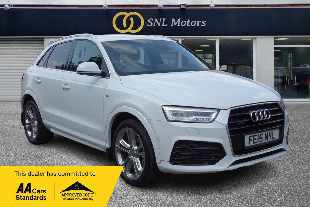 2015 Audi Q3 2.0 TDI quattro S Line Plus (184ps) (s/s) Tronic