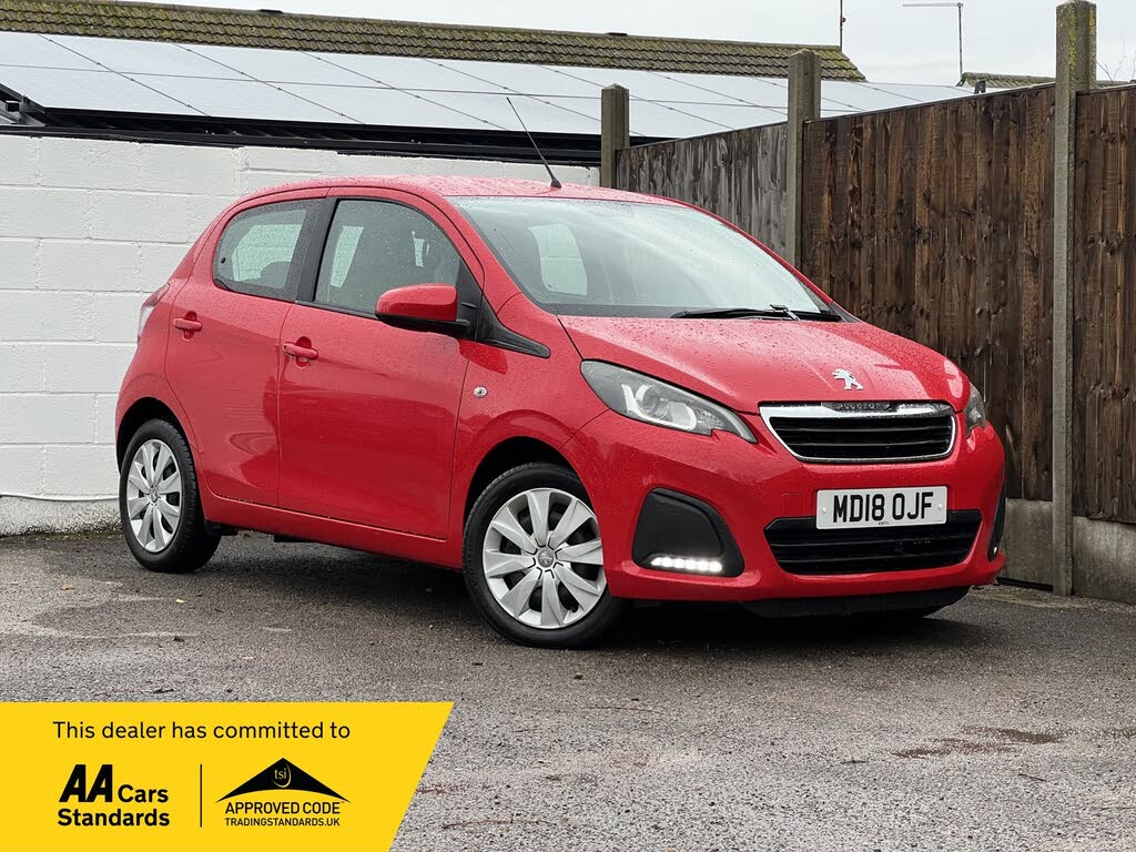 2018 Peugeot 108 1.0 Active (68bhp) Hatchback 5d