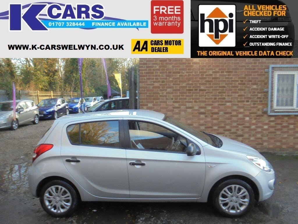 2012 Hyundai i20 1.2 Classic 5d