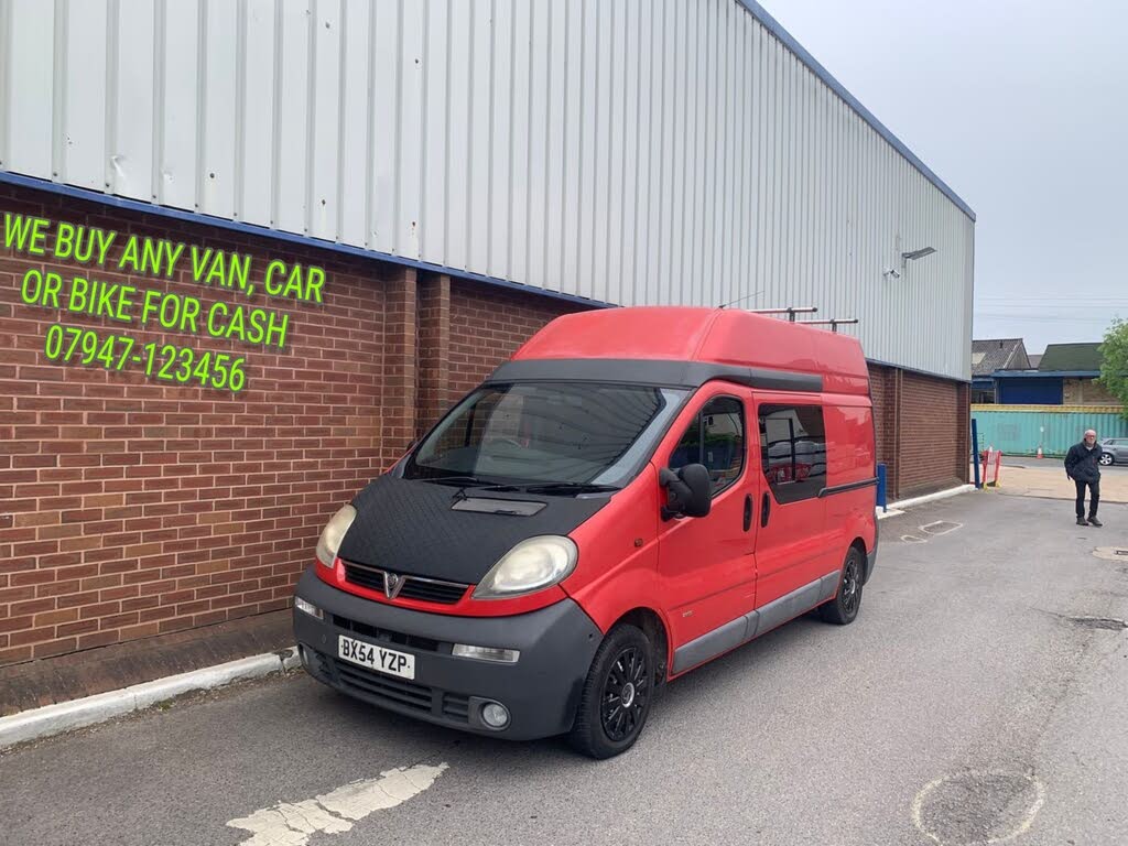 2004 Vauxhall Vivaro 1.9TD 2900 LWB 1.9CDTI (100ps) Panel