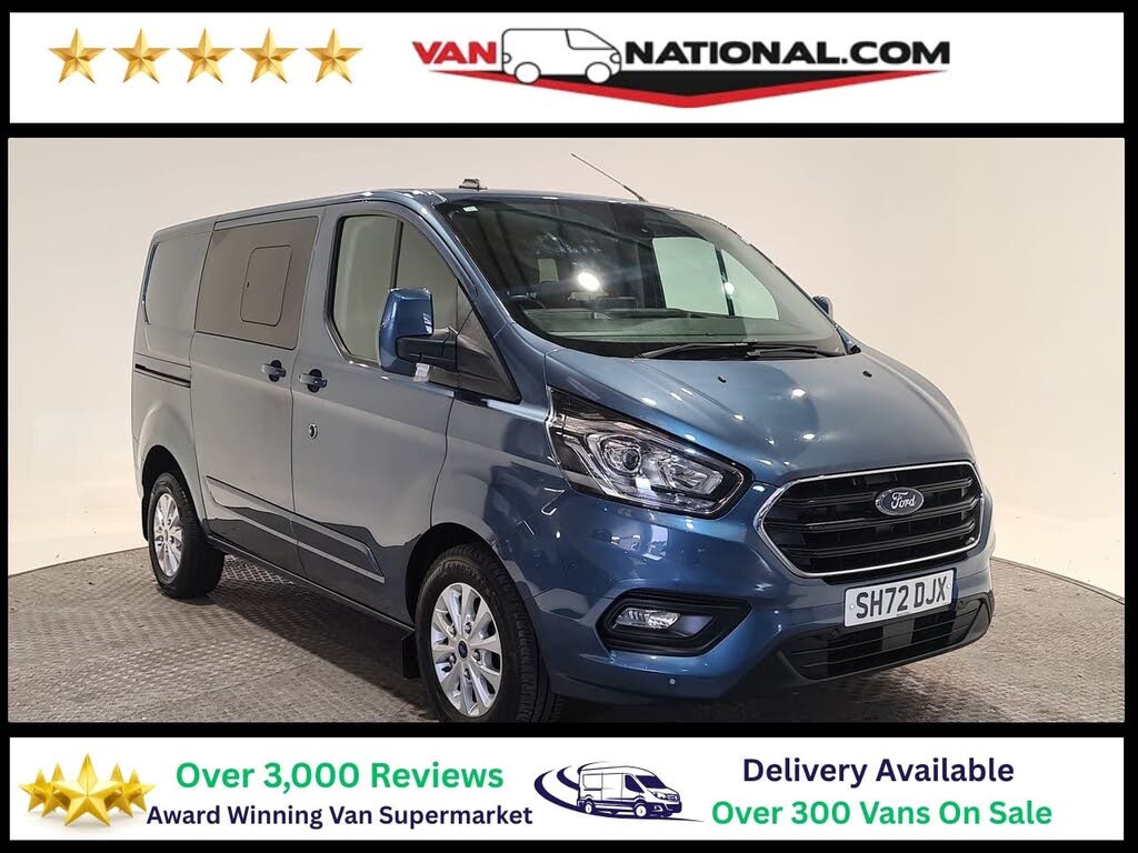 2022 Ford Transit Custom 2.0TDCi 300 L1H1 Limited (130PS)(EU6d) Double Cab-in-Van