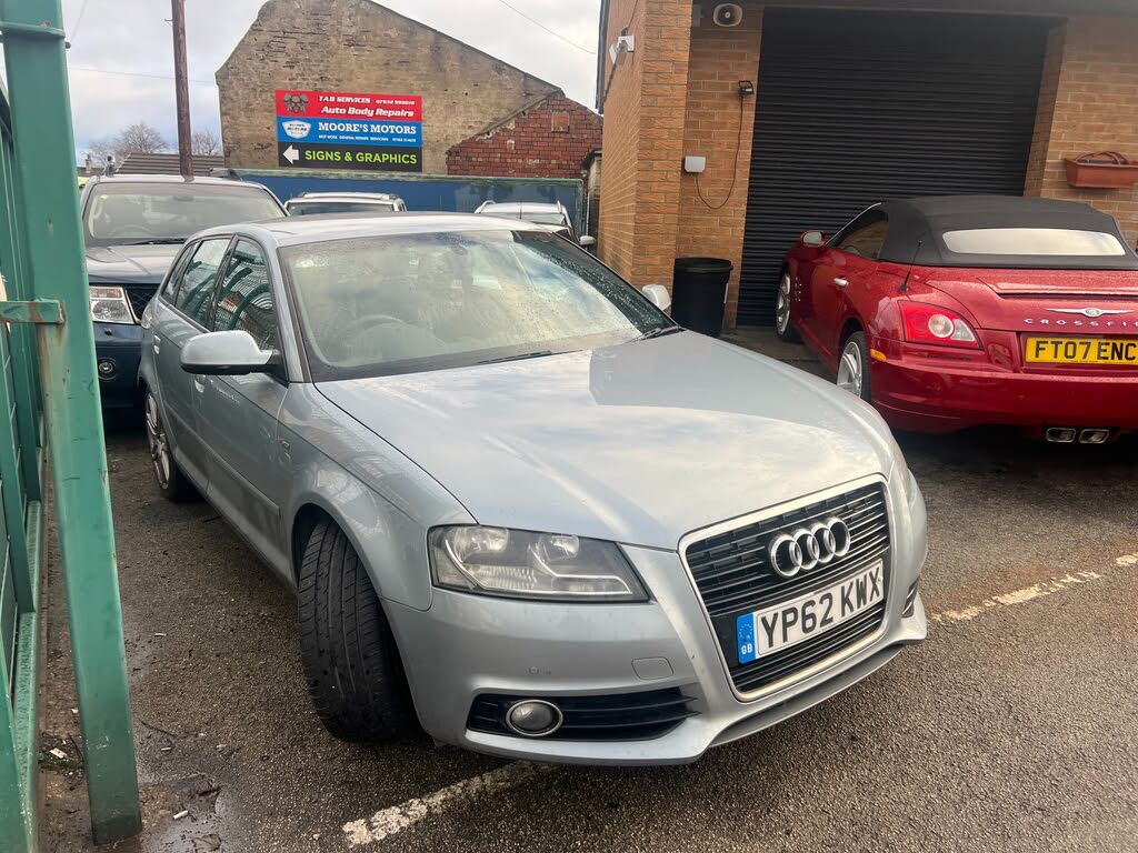 2012 Audi A3 1.6TD S Line (105ps) Sportback 5d Tronic