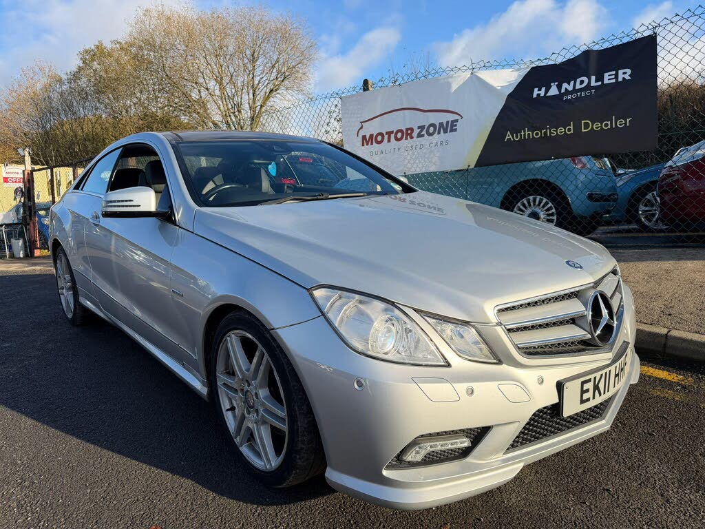 2011 Mercedes-Benz E-Class 2.1TD E220 CDI Sport 2.1CDI Blue F Coupe 2d auto