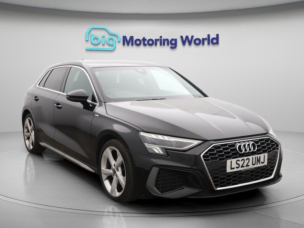2022 Audi A3 1.5 35 TFSI S Line Sportback 5d