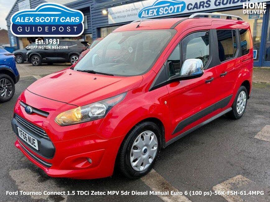 2016 Ford Tourneo Connect 1.5TDCi Zetec (100ps) (E6) (Optional FE Pk) 1498cc