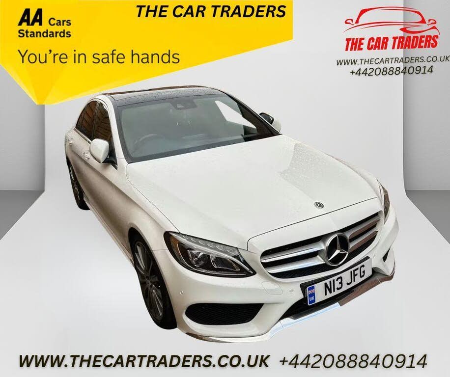 2017 Mercedes-Benz C-Class 2.0 C200 AMG Line (Premium Plus)(s/s) Saloon 4d 9G-Tronic Plus