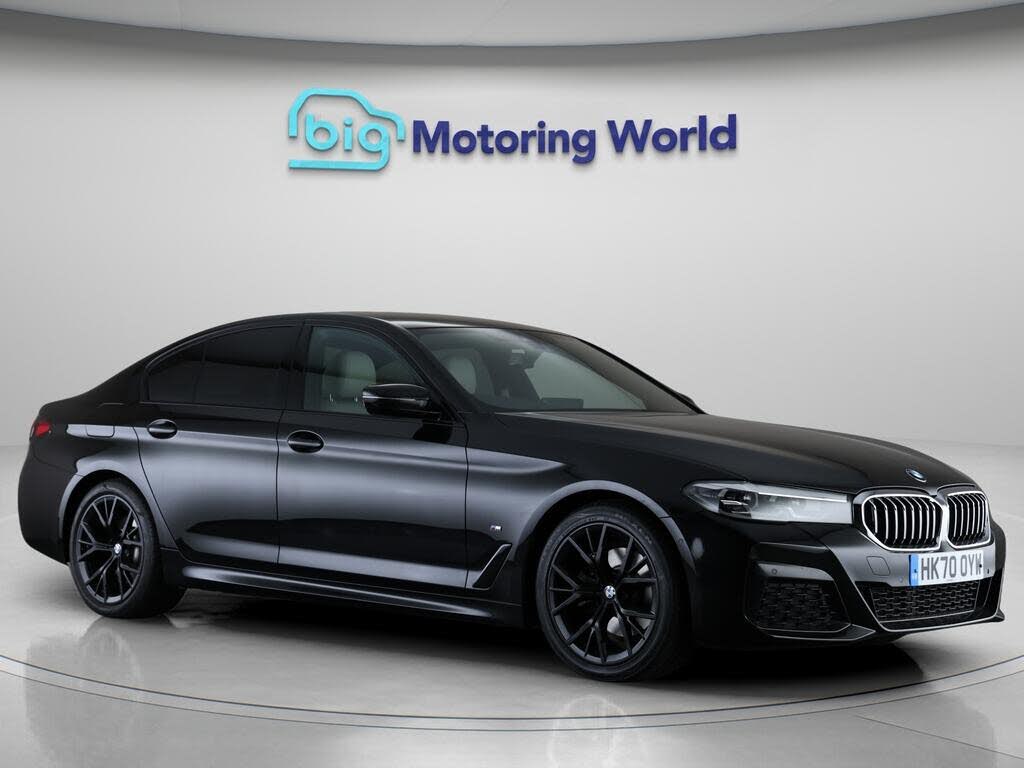 2020 BMW 5 Series 2.0TD 520d M Sport (187bhp) (MHT)(Pro Pack) Saloon 4d