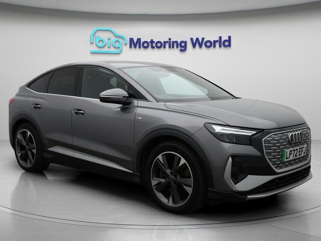 2022 Audi Q4 E-Tron 50E S Line Sportback
