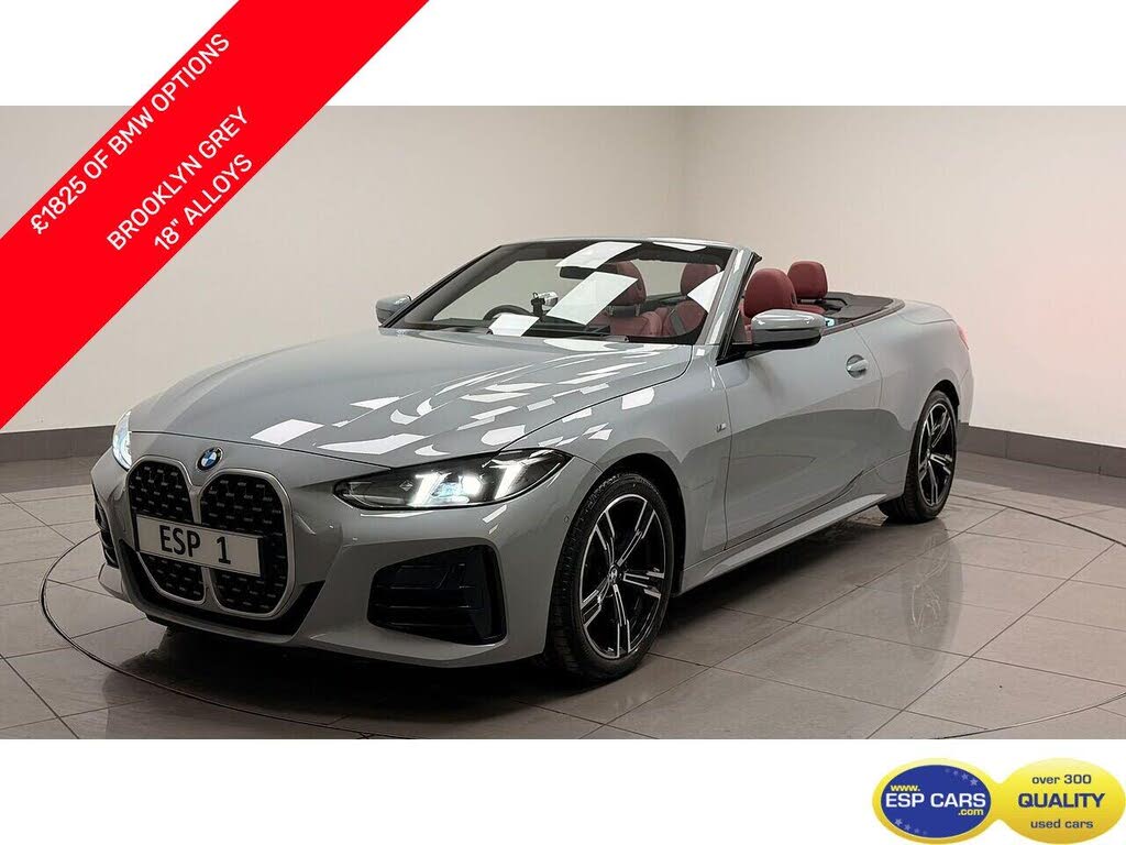 2025 BMW 4 Series 2.0 420i M Sport Convertible 2d