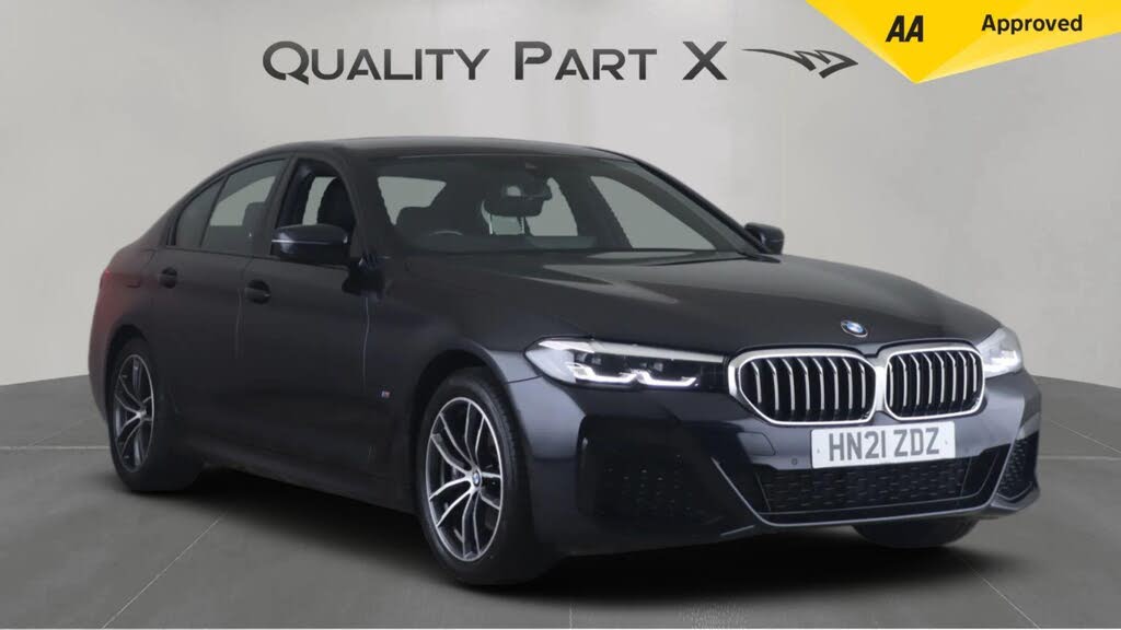 2021 BMW 5 Series 2.0 530e M Sport Saloon 4d