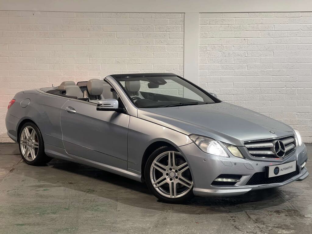 2012 Mercedes-Benz E-Class 1.8 E200 Sport (184bhp) BlueEFFICIENCY Cabriolet 2d 7G-Tronic
