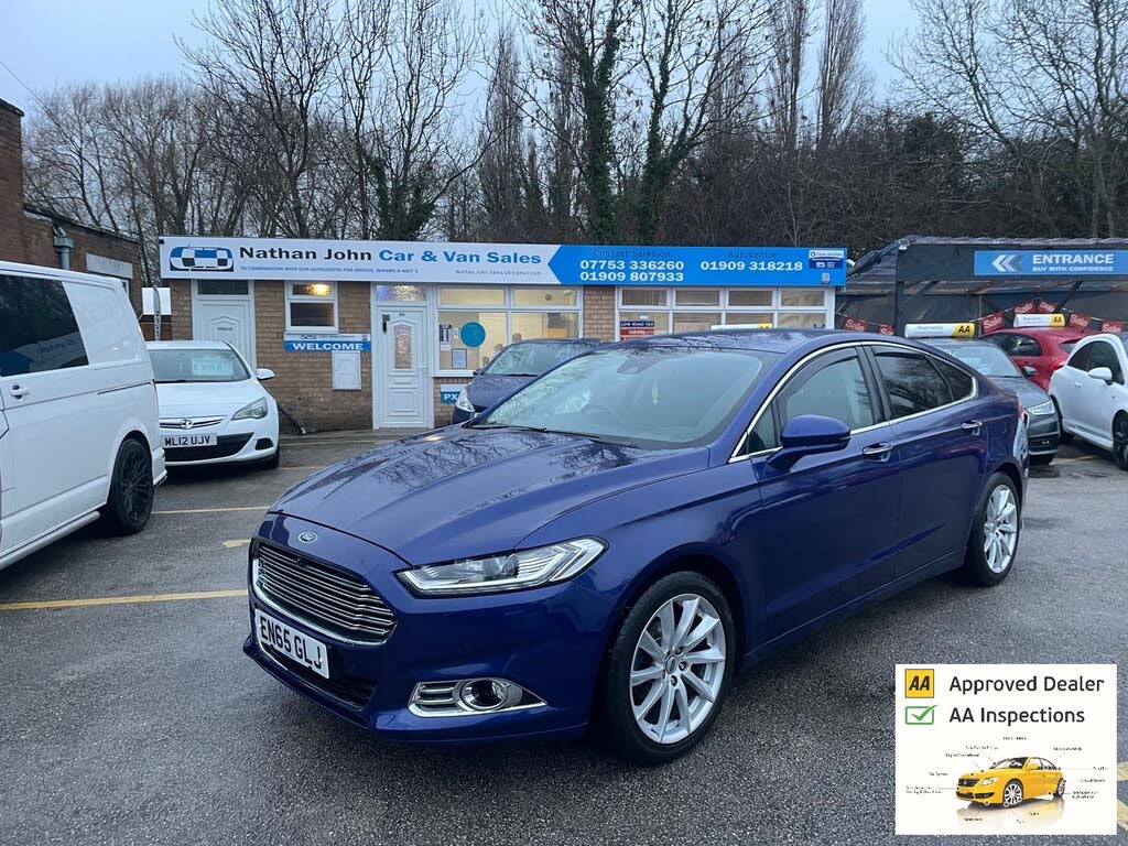 2015 Ford Mondeo 2.0TDCi (180ps) (s/s) (Titanium X Pk) Hatchback Powershift