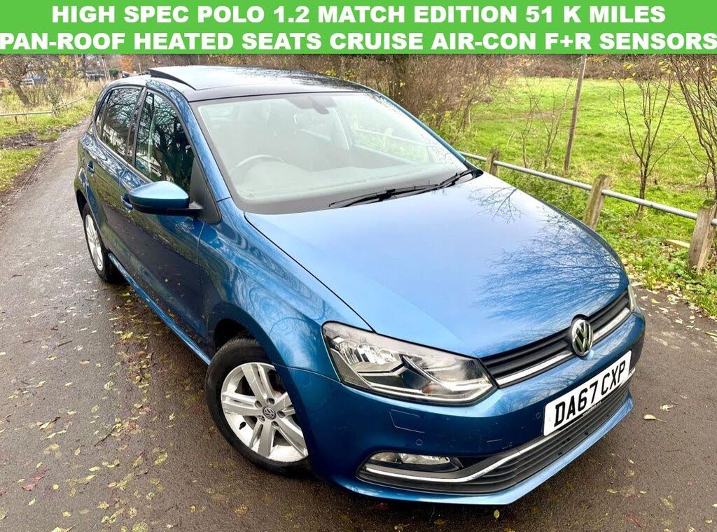2017 Volkswagen Polo 1.2 TSI Match Edition (s/s) 5d
