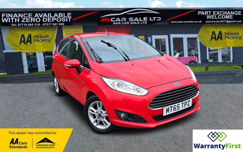 2015 Ford Fiesta 1.0T Zetec (100ps) EcoBoost (s/s) 5d