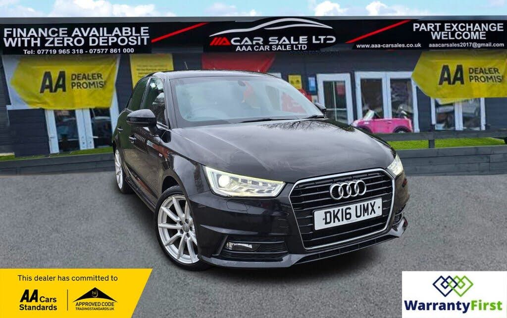 2016 Audi A1 1.6TDI S Line Sportback 5d
