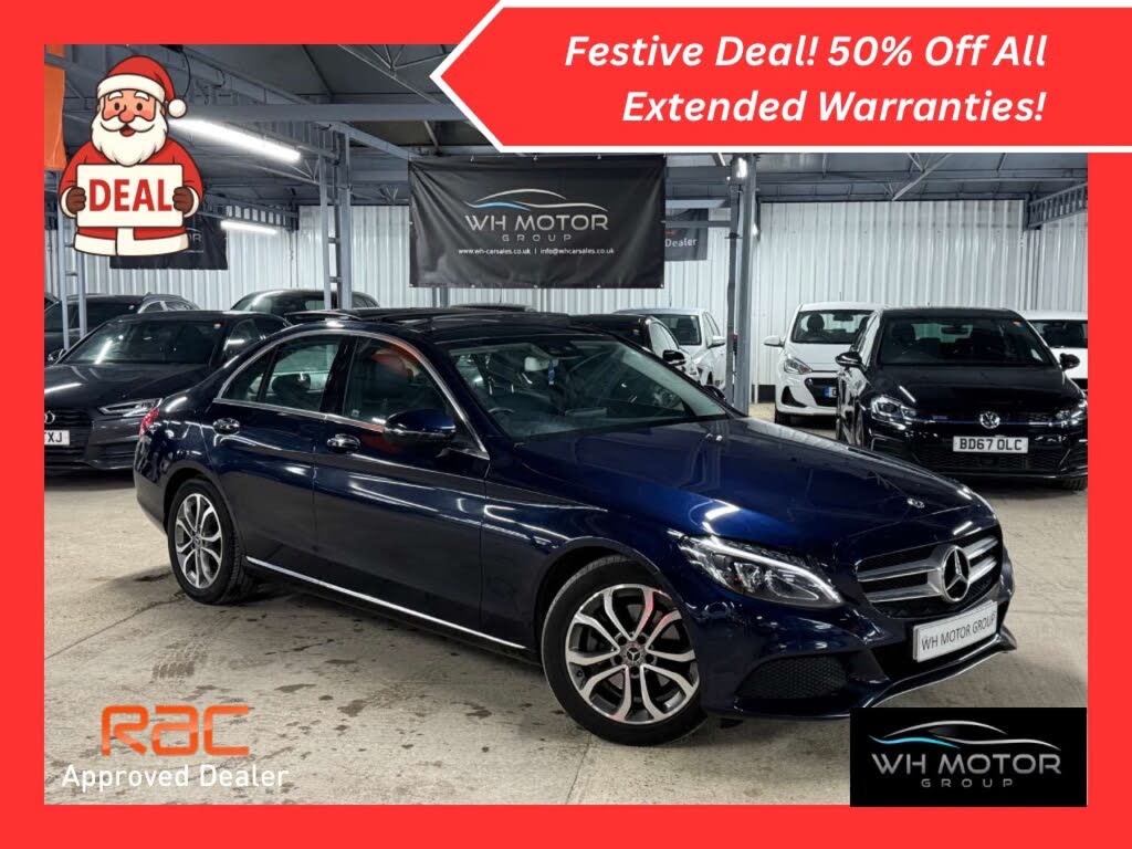2018 Mercedes-Benz C-Class 2.1d C220d Sport (Premium Plus)(s/s) Saloon 4d 9G-Tronic Plus