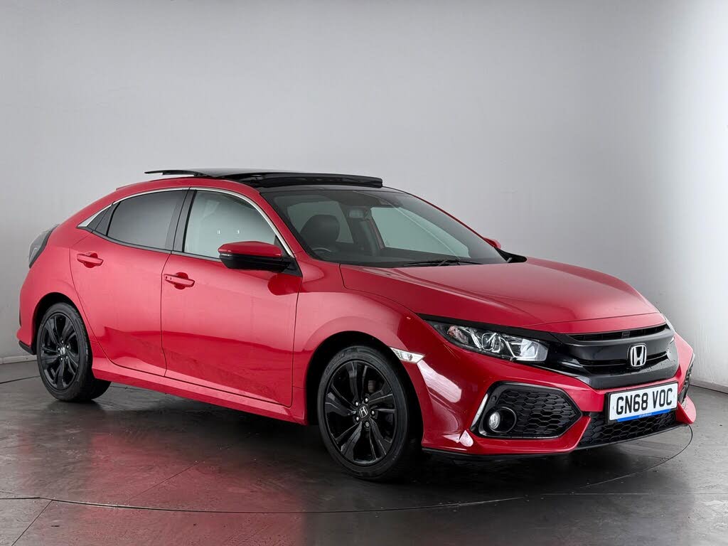 2018 Honda Civic 1.0 VTEC TURBO EX (126ps) (s/s) Hatchback 5d CVT