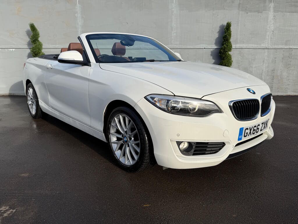 2016 BMW 2 Series 1.5 218i SE Convertible 2d Auto