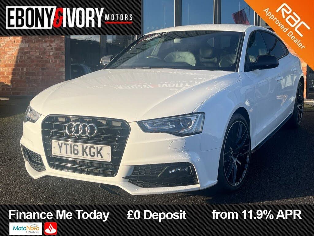 2016 Audi A5 2.0 TDI Black Edition PLUS (190ps) Sportback 5d Multitronic