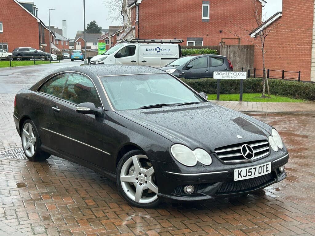 2007 Mercedes-Benz CLK 1.8 CLK200 Kompressor Sport (184bhp) Coupe auto