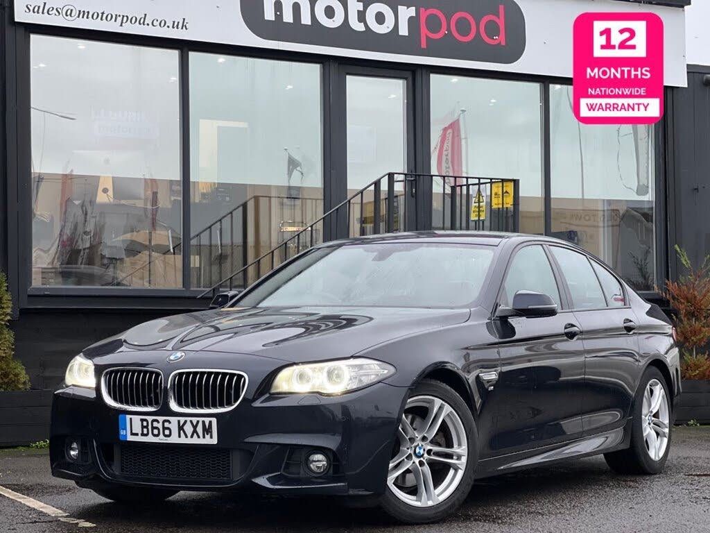 2016 BMW 5 Series 2.0TD 520d M Sport (188bhp) Saloon 4d Auto