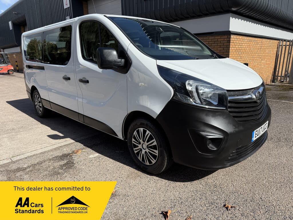 2017 Vauxhall Vivaro 1.6CDTi 2900 L2H1 (95PS)(EU6) (s/s) 9 Seats Combi