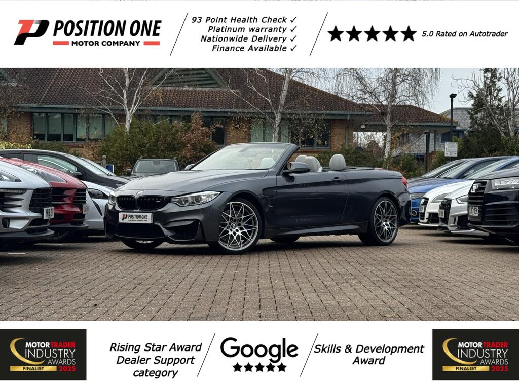 2016 BMW 4 Series 3.0 M4 (444bhp) (Competition Pack)(s/s) Convertible M DCT