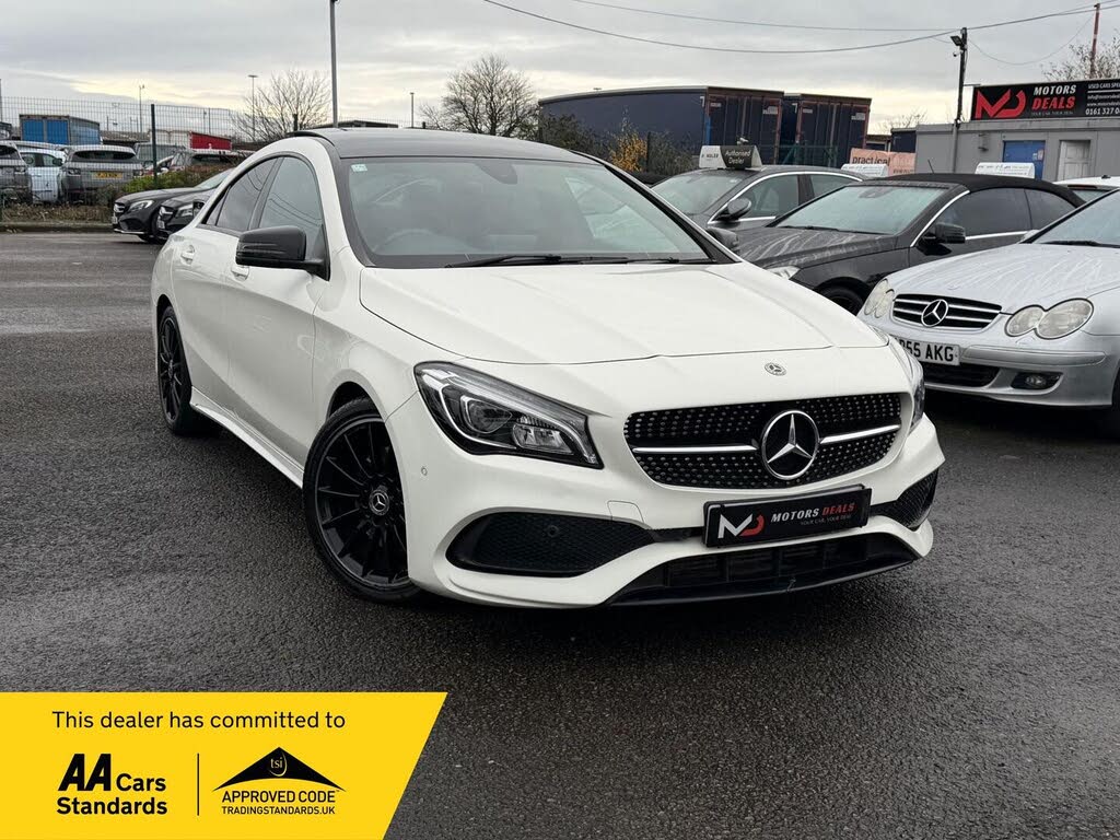2017 Mercedes-Benz CLA 2.1d CLA 220 AMG Line Coupe 4d