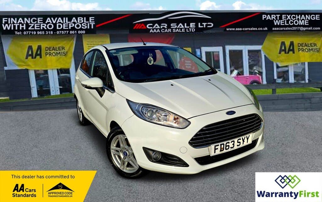 2014 Ford Fiesta 1.0 Zetec (100ps) EcoBoost (s/s) 5d
