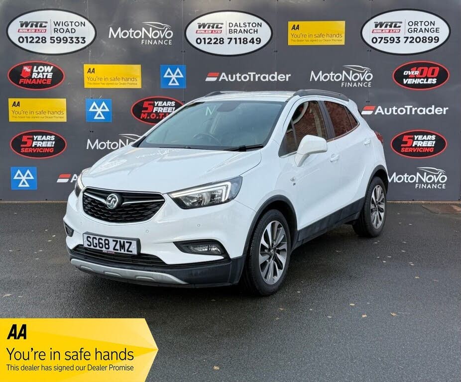 2018 Vauxhall Mokka X 1.4i 16v Turbo Elite Nav (140ps) (s/s)(ecoTEC) 1364cc