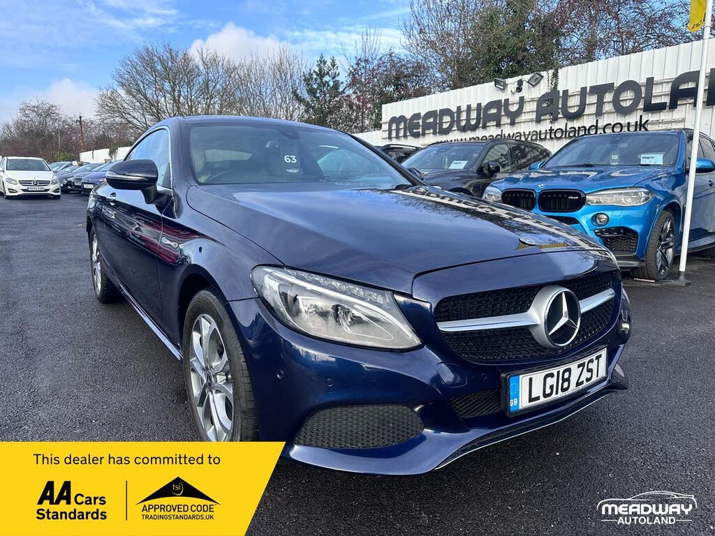 2018 Mercedes-Benz C-Class 2.0 C200 Sport (Premium)(s/s) Coupe 2d 9G-Tronic Plus