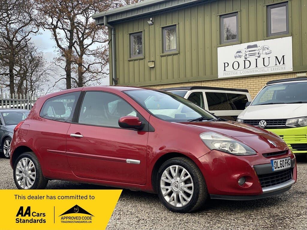 2010 Renault Clio 1.2 Dynamique Tom Tom 16v (75bhp) Hatchback 3d