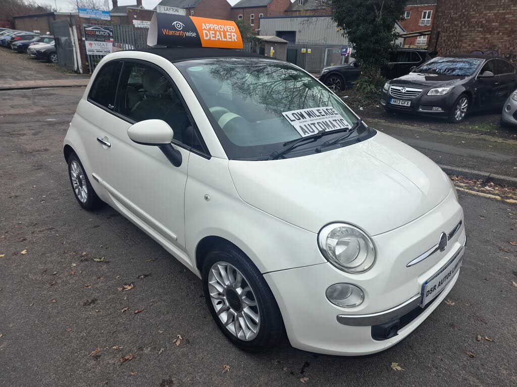 2011 Fiat 500C 1.2 LOUNGE (69bhp)