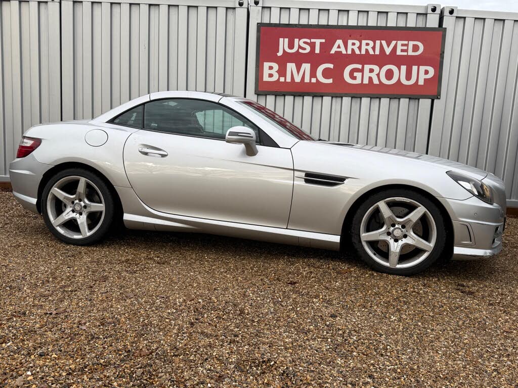 2013 Mercedes-Benz SLK 2.1TD SLK250 AMG Sport (204bhp) Blue F (s/s)