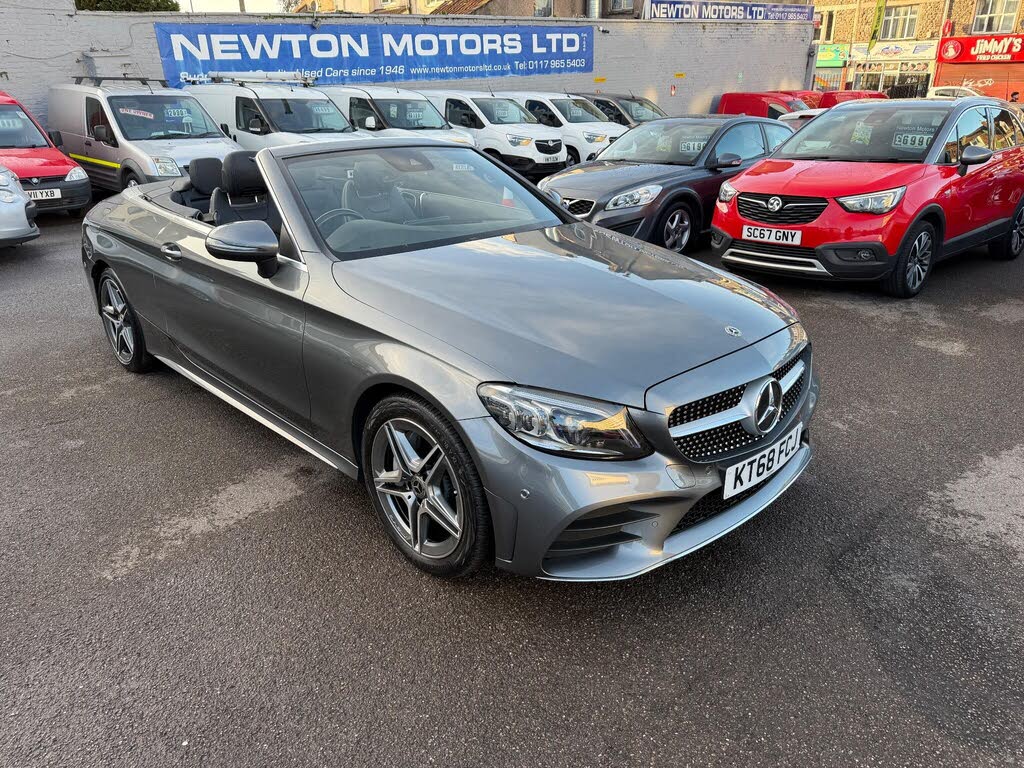 2018 Mercedes-Benz C-Class 2.0d C300d AMG Line (245ps) (Premium Plus)(s/s) Cabriolet 2d