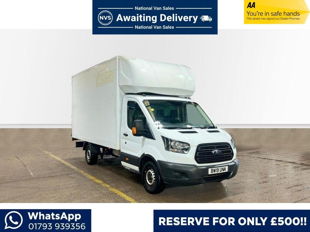 2019 Ford Transit 2.0TDCi 350 L5H1 (130PS)(EU6) SRW Chassis Cab