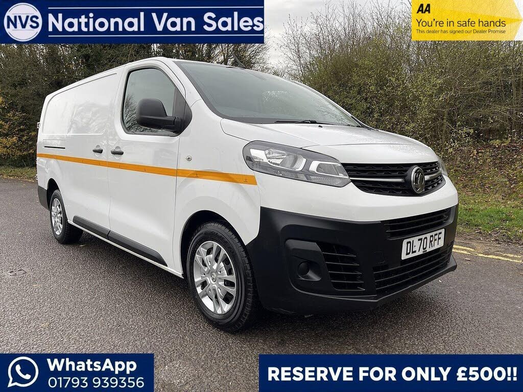 2020 Vauxhall Vivaro 1.5TD 2900 L2H1 Edition