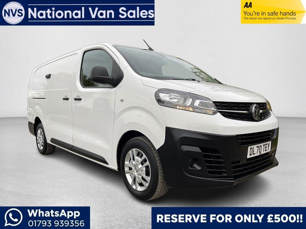 2020 Vauxhall Vivaro 1.5TD 2900 L2H1 Edition