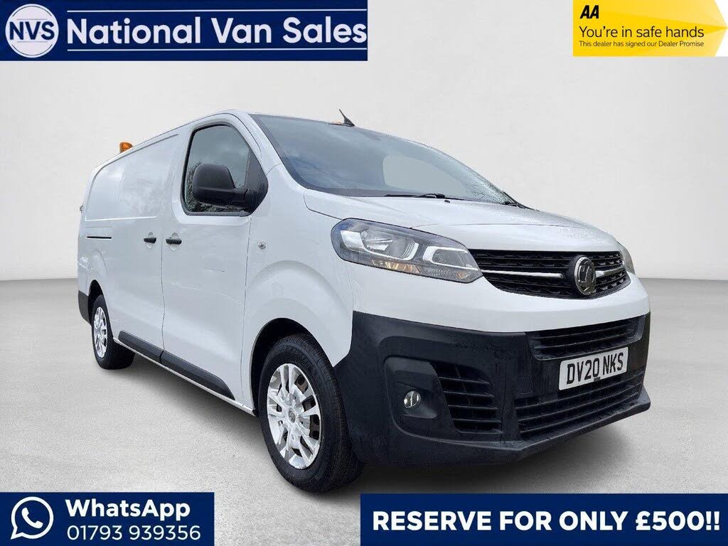 2020 Vauxhall Vivaro 1.5TD 2900 L2H1 Dynamic