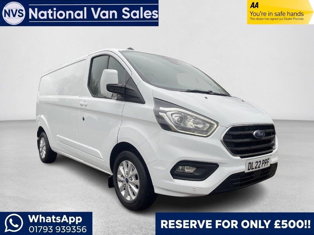 2021 Ford Transit Custom 2.0TDCi 300 L2H1 Limited (130PS)(EU6dT) Panel Van
