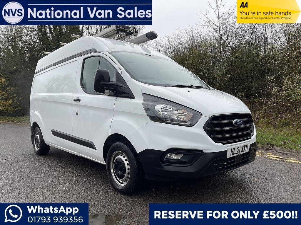 2021 Ford Transit Custom 2.0TDCi 300 L1H1 Leader (130PS)(EU6dT) Panel Van