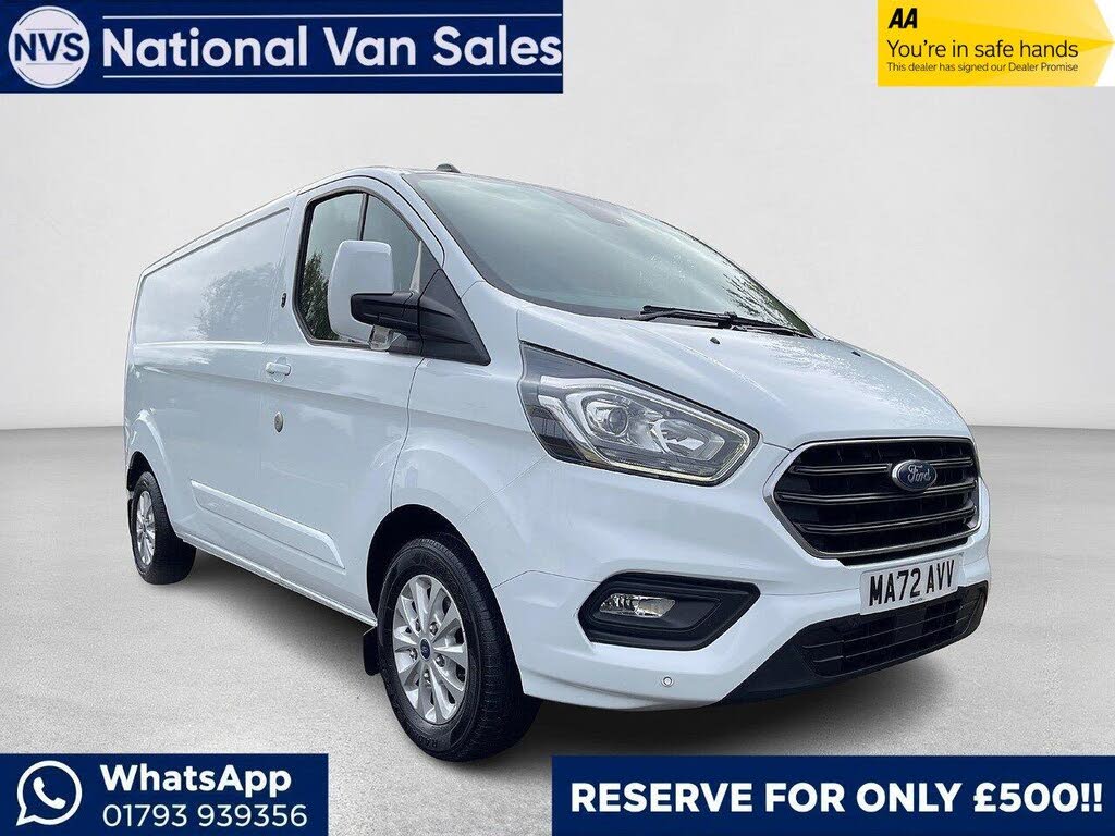 2021 Ford Transit Custom 2.0TDCi 300 L2H1 Limited (130PS)(EU6dT) Panel Van