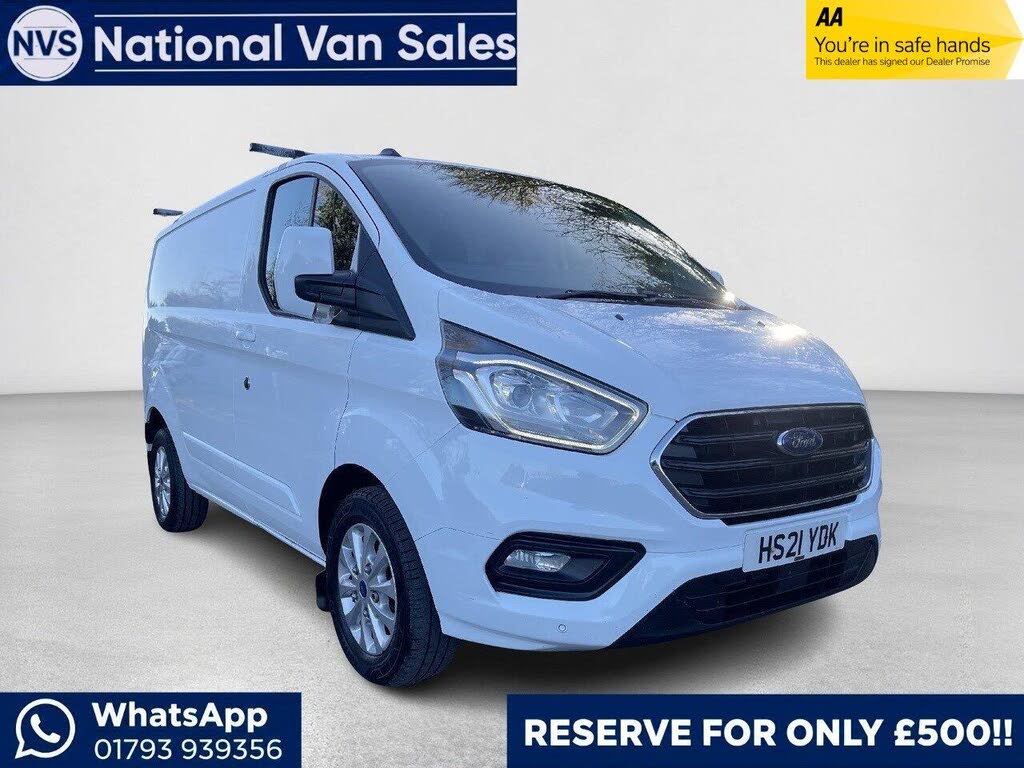 2021 Ford Transit Custom 2.0TDCi 280 L1H1 Limited (130PS)(EU6dT)
