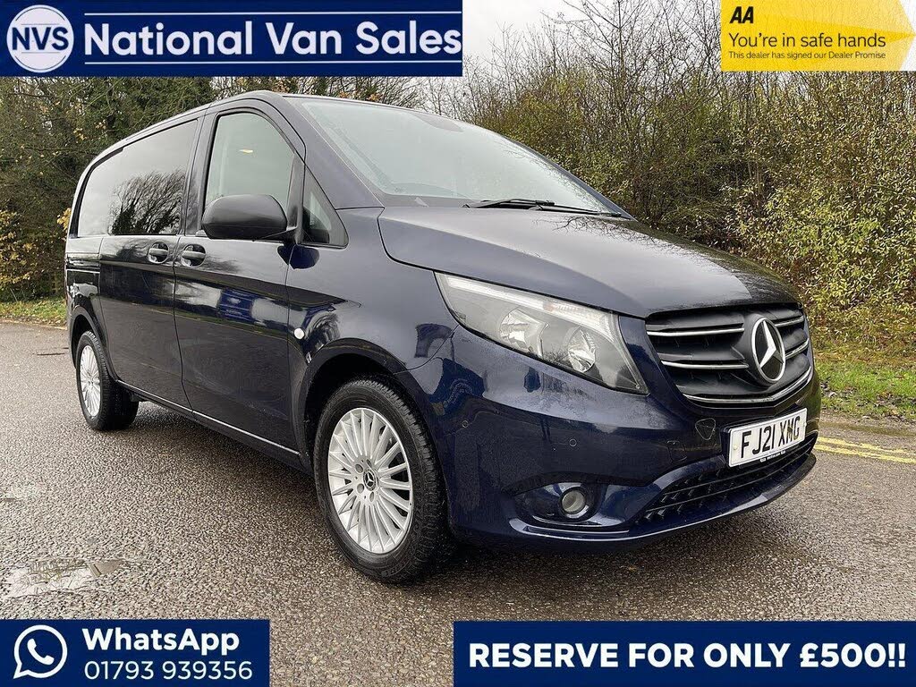 2021 Mercedes-Benz Vito 2.0CDI 116 Premium L1 (160bhp)(Eu6dT) Crew