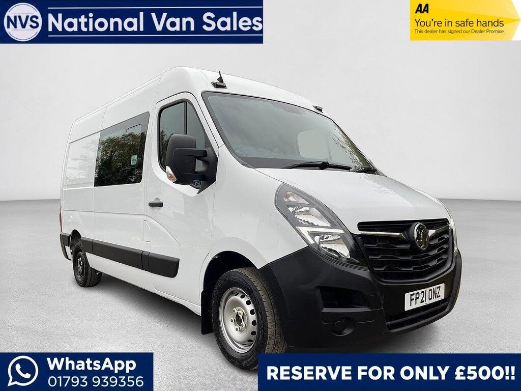 2021 Vauxhall Movano 2.3CDTI L2H2 F3500 (135PS)(Eu6dT) Panel