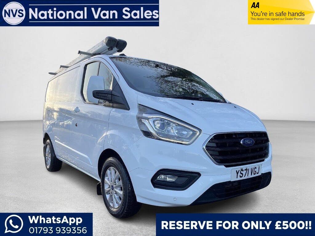 2022 Ford Transit Custom 2.0TDCi 280 L1H1 Limited (130PS)(EU6dT)